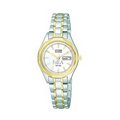 Citizen from Pedre Women's Two-tone Bracelet Watch with White Dial